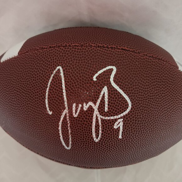 Joe Burrow signed ESPN NFL Football w/COA (Cincinnati Bengals) - Picture 1 of 3